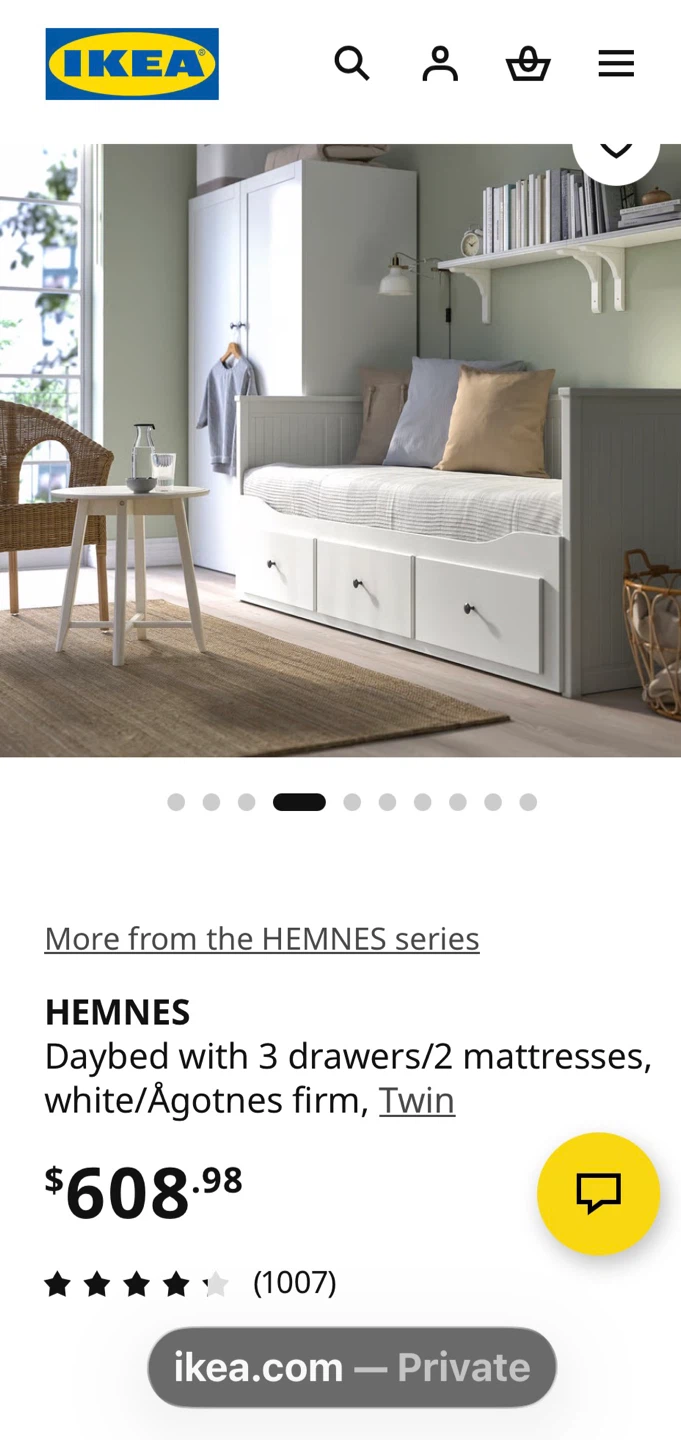 IKEA HEMNES Daybed with 3 Drawers - photo 3