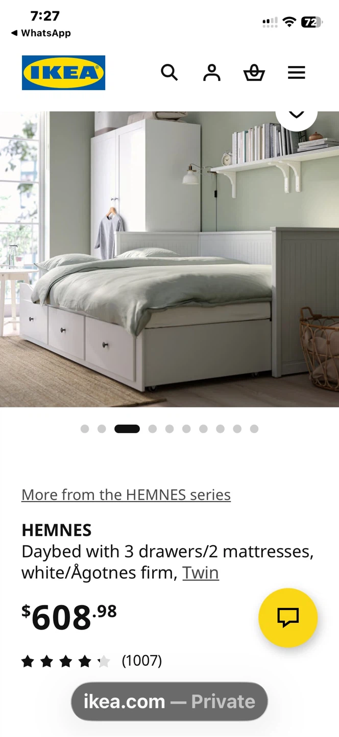 IKEA HEMNES Daybed with 3 Drawers - photo 4