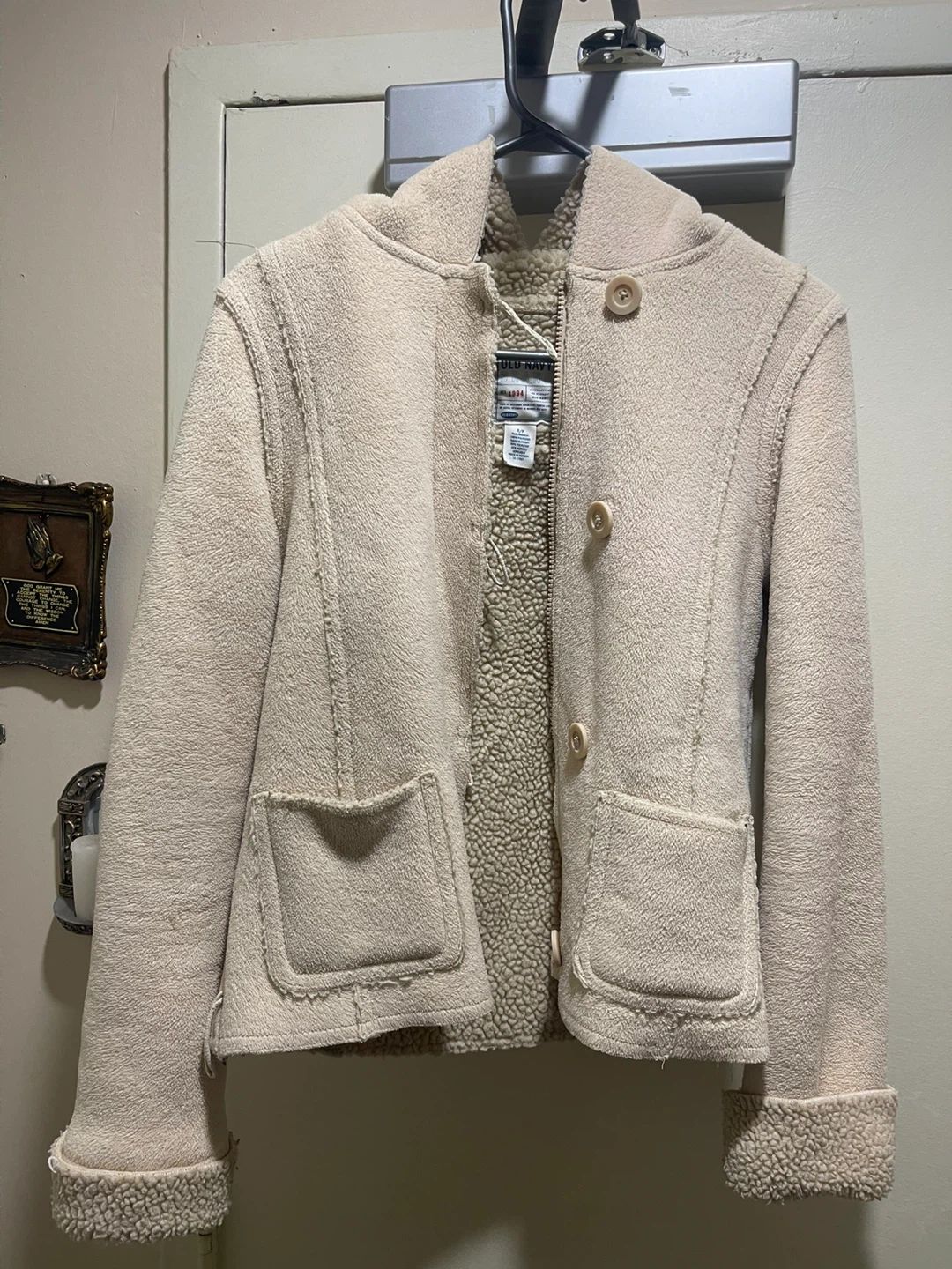 Tan Sherpa Lined Jacket