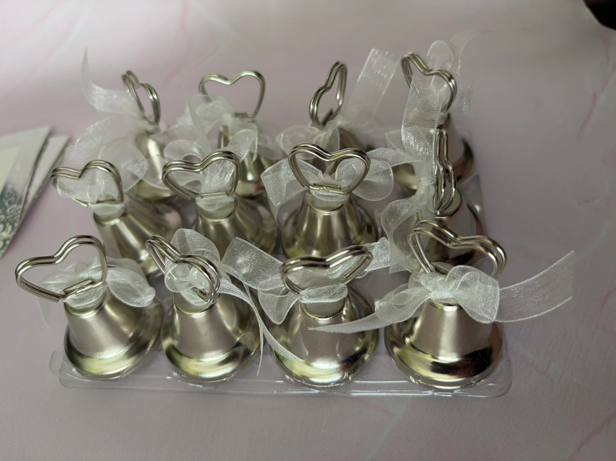 $10 for 12 Elegant Silverbell Place Card Holders - photo 2