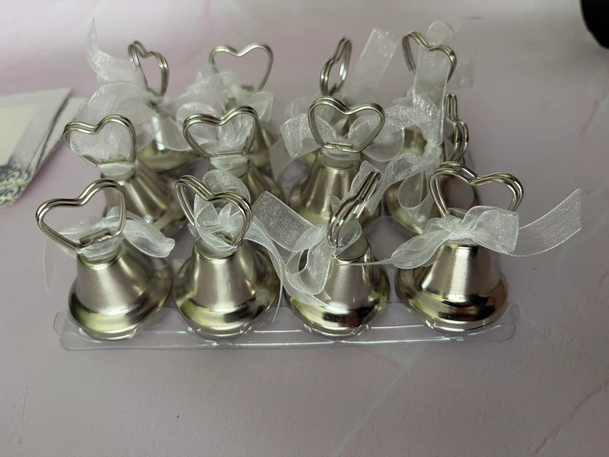 $10 for 12 Elegant Silverbell Place Card Holders - photo 3