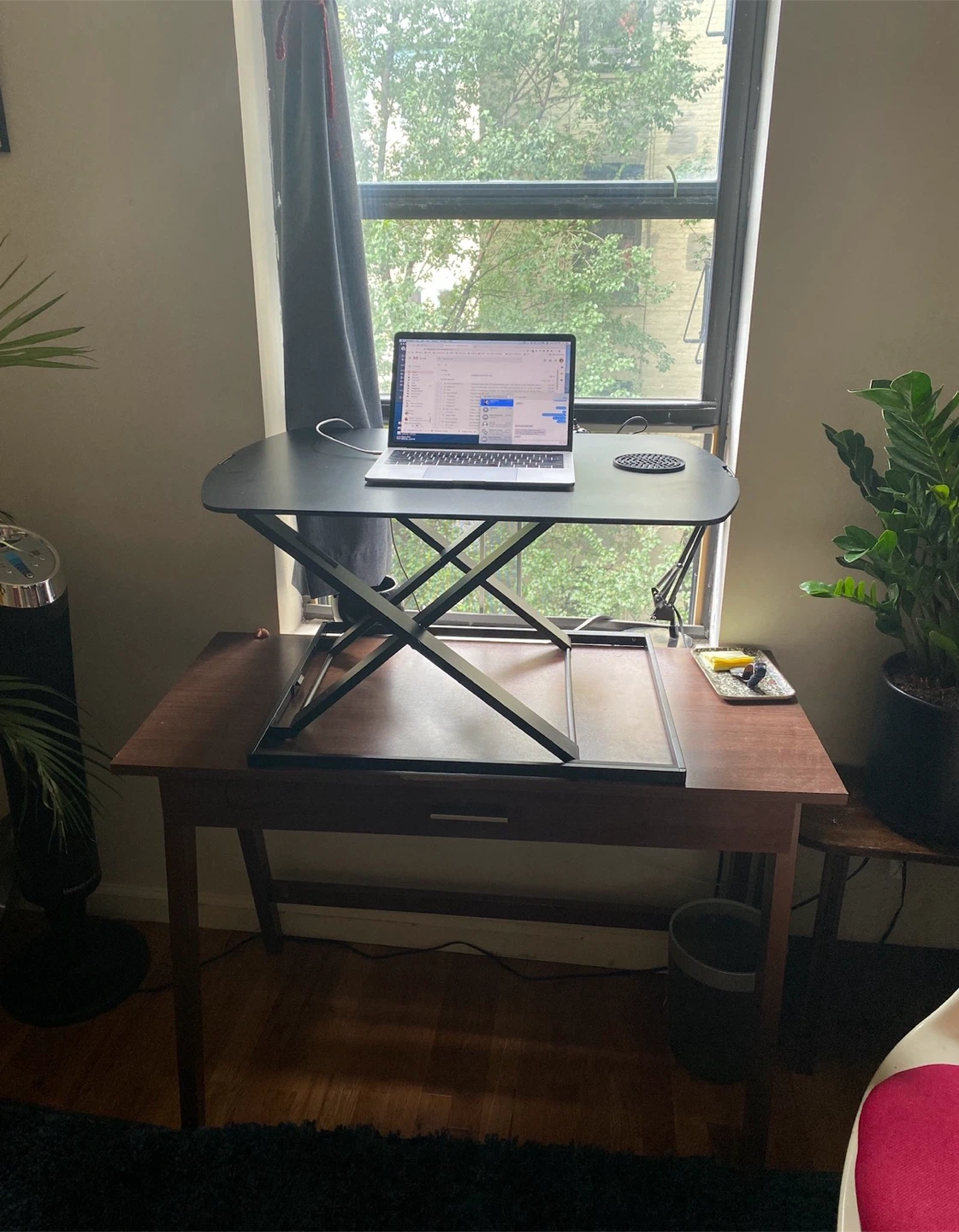 Black Standing Desk Converter