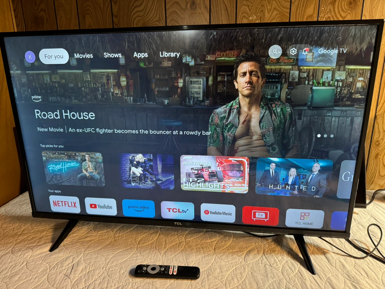 43” TCL 4K Smart Google TV