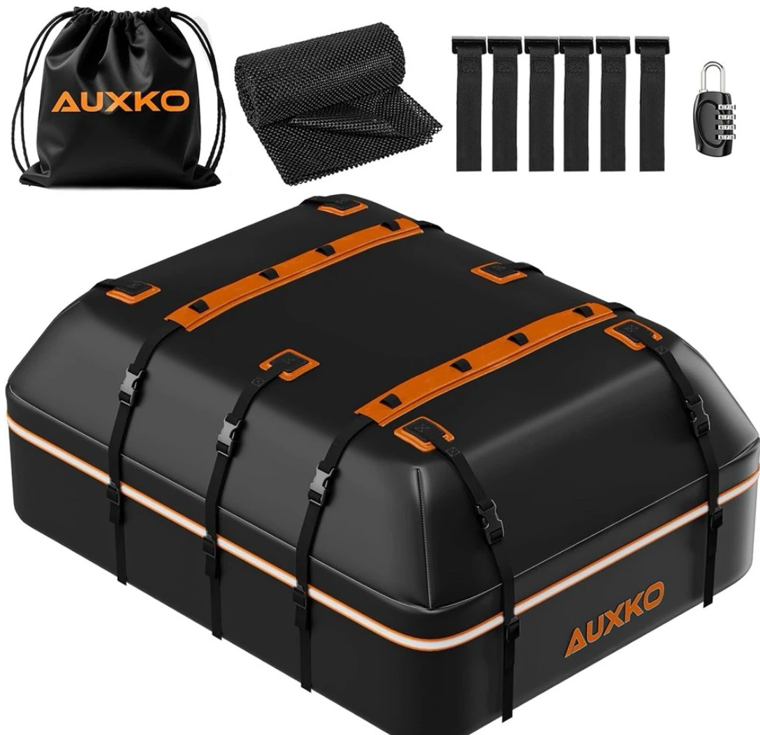 AUXKO Waterproof Roof Top Cargo Carrier Bag