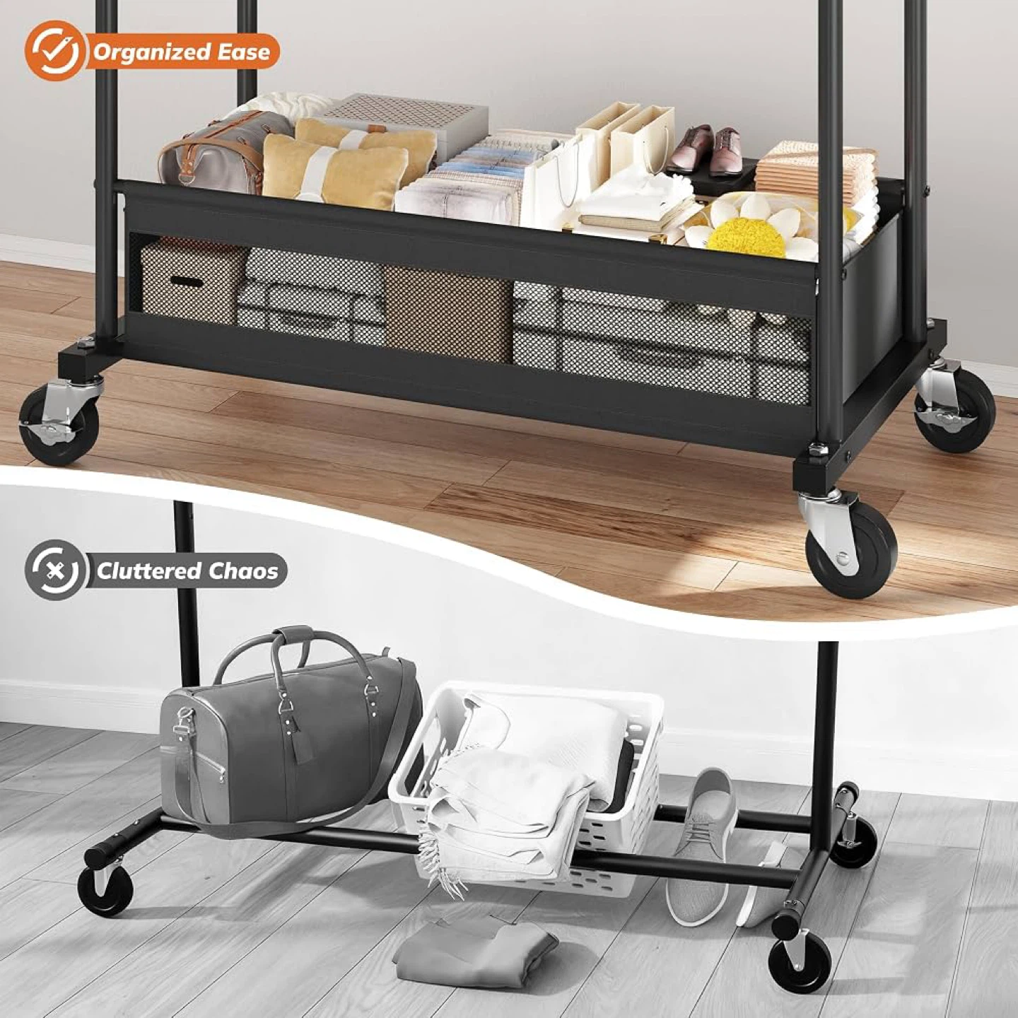 Raybee Double Clothes Rack - Brand new - photo 3