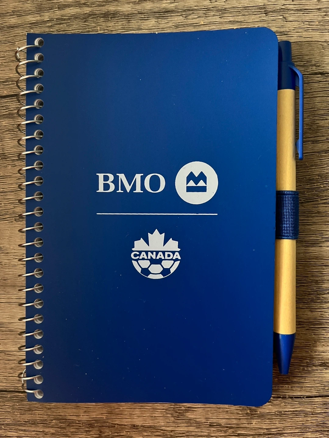 Canada Soccer Notebook with Pen (NEW)