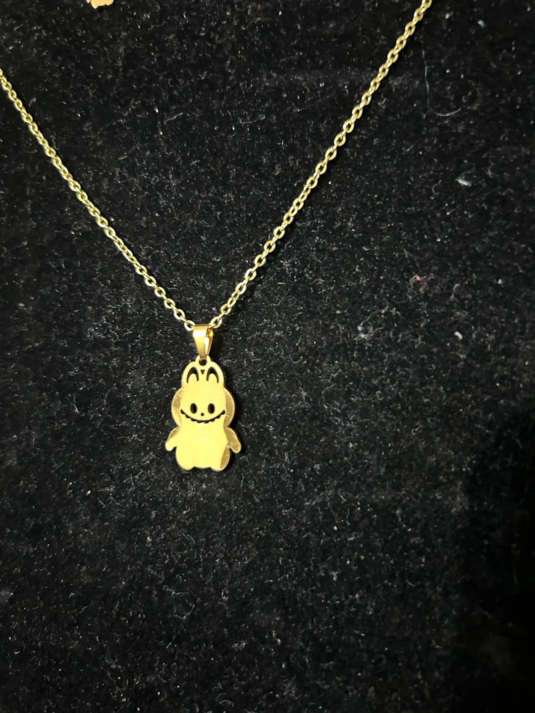 Gold-Tone  The Bubu  Pendant Necklace and Stud Earrings Set - photo 4