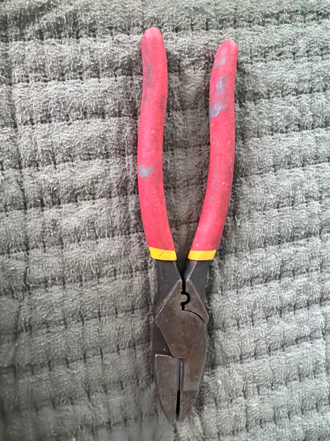 Lineman's Pliers with Red Handles - photo 2