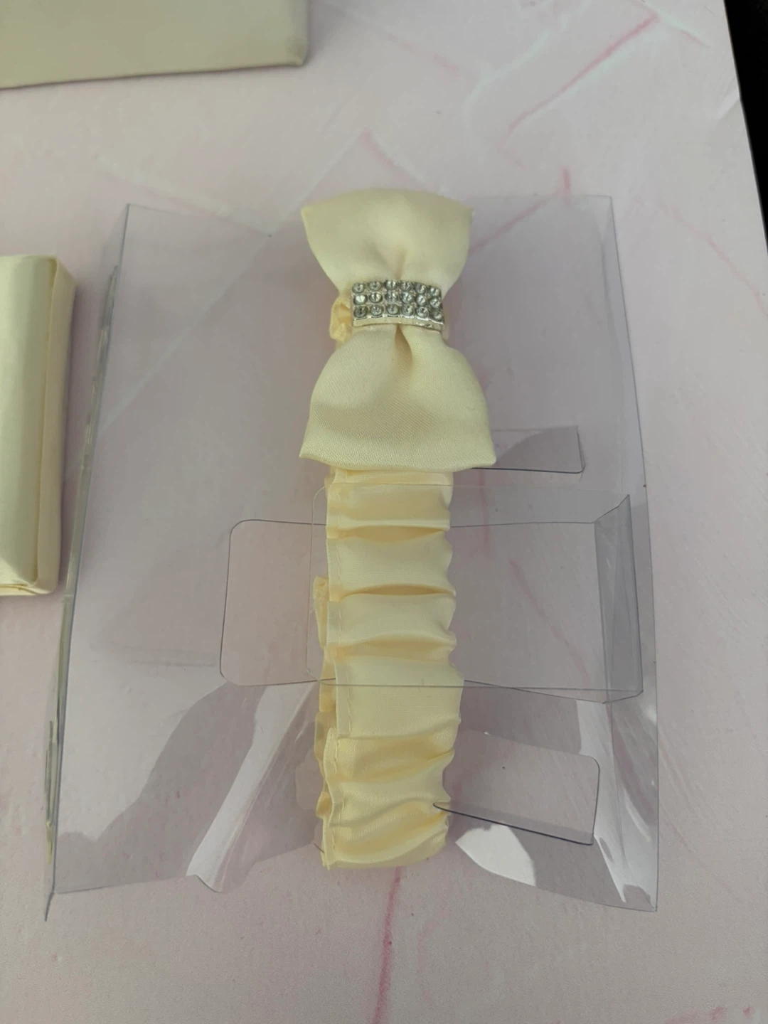 Lillian Rose Ivory Sash Wedding Set - photo 2