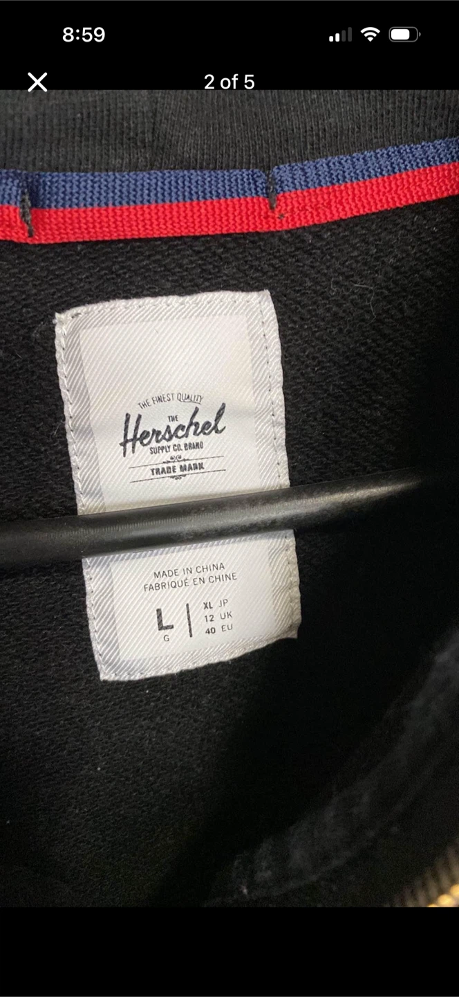 Herschel Boys Zip Up Sweater - photo 2