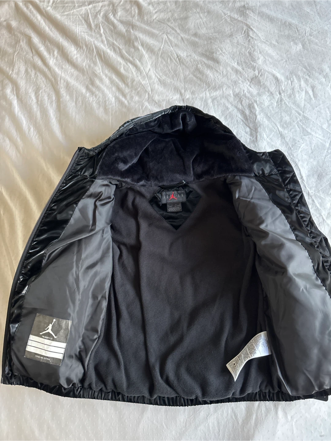 Jordan Black Puffer Jacket - photo 2