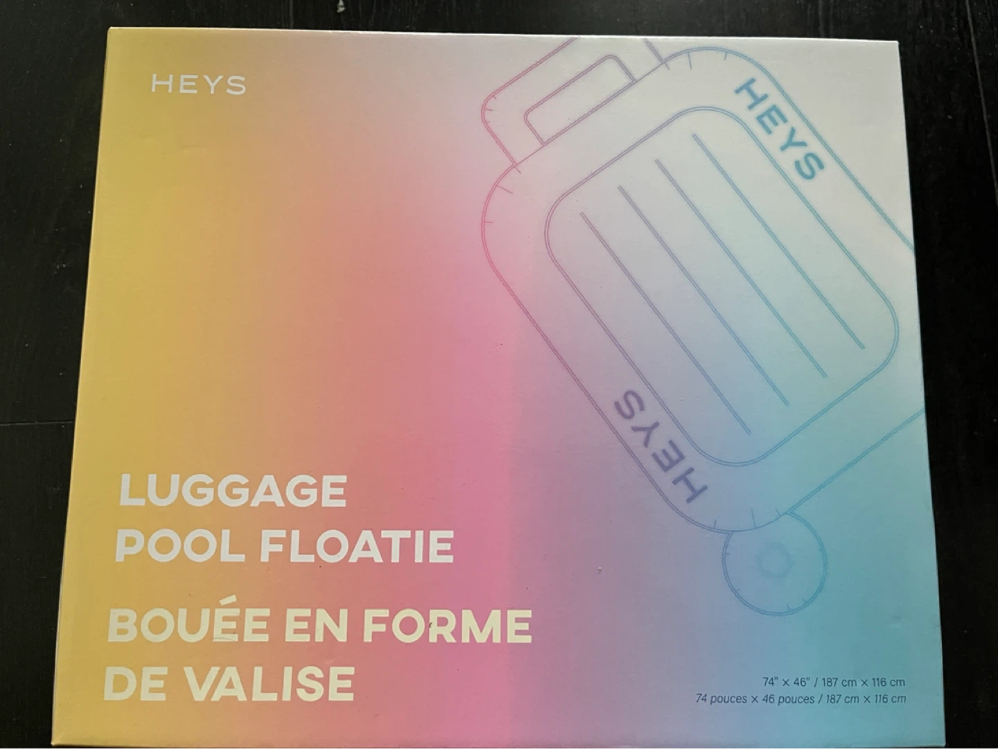 HEYS Luggage Pool Floatie (NEW)