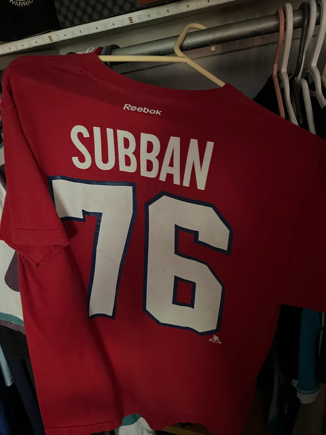 Reebok Montreal Canadiens Subban #76 T-Shirt