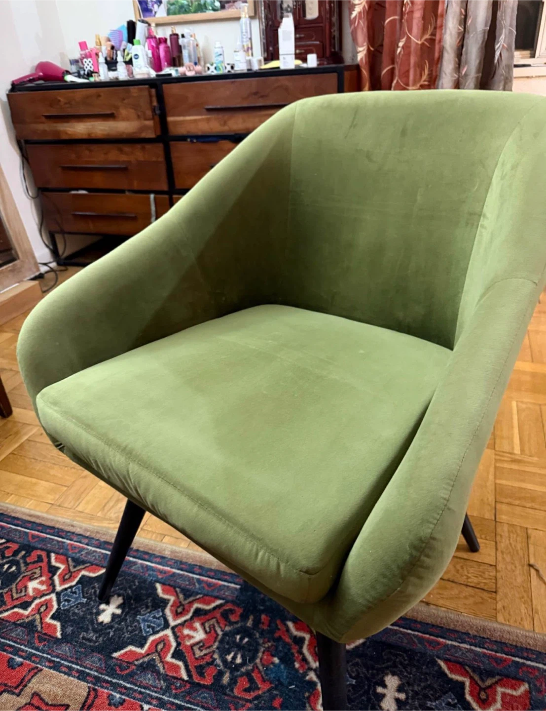 Velvet Accent Chair - photo 3