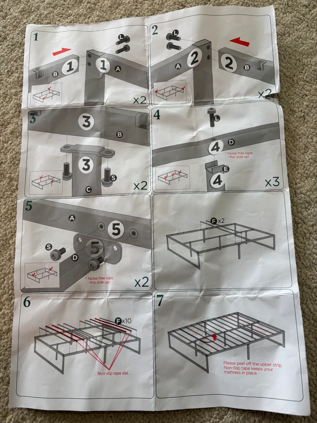ZINUS Quick Lock Smart Platform Bed Frame - photo 4