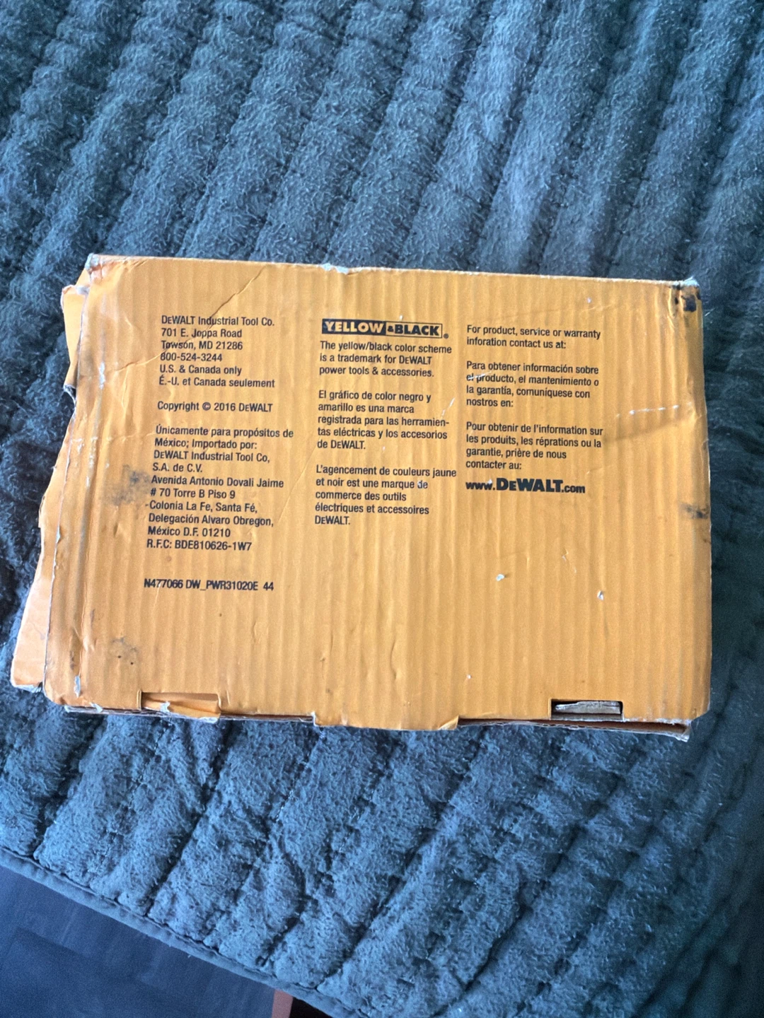 DEWALT Fasteners Box - photo 3