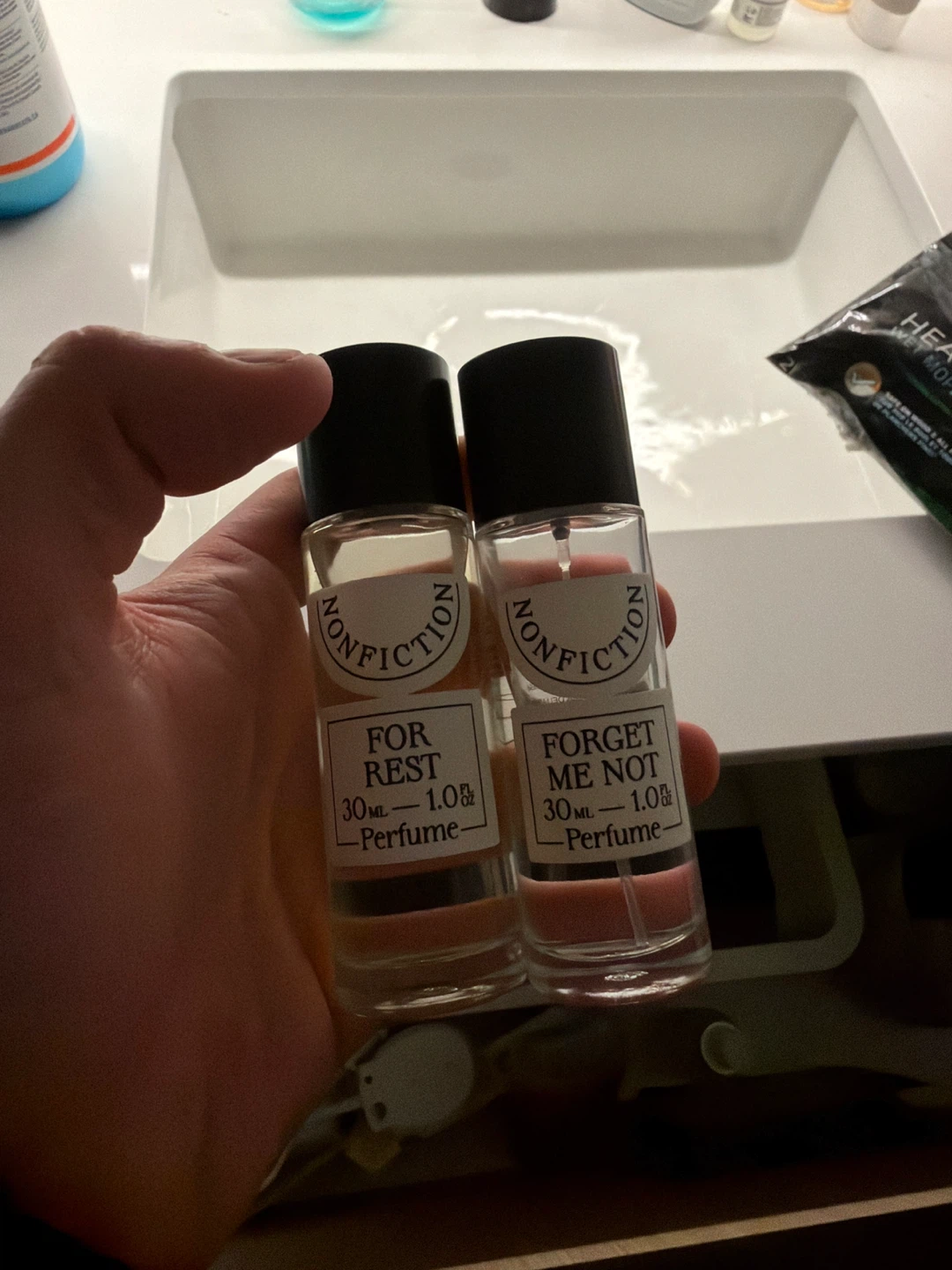Nonfiction For Rest and Forget Me Not Perfumes