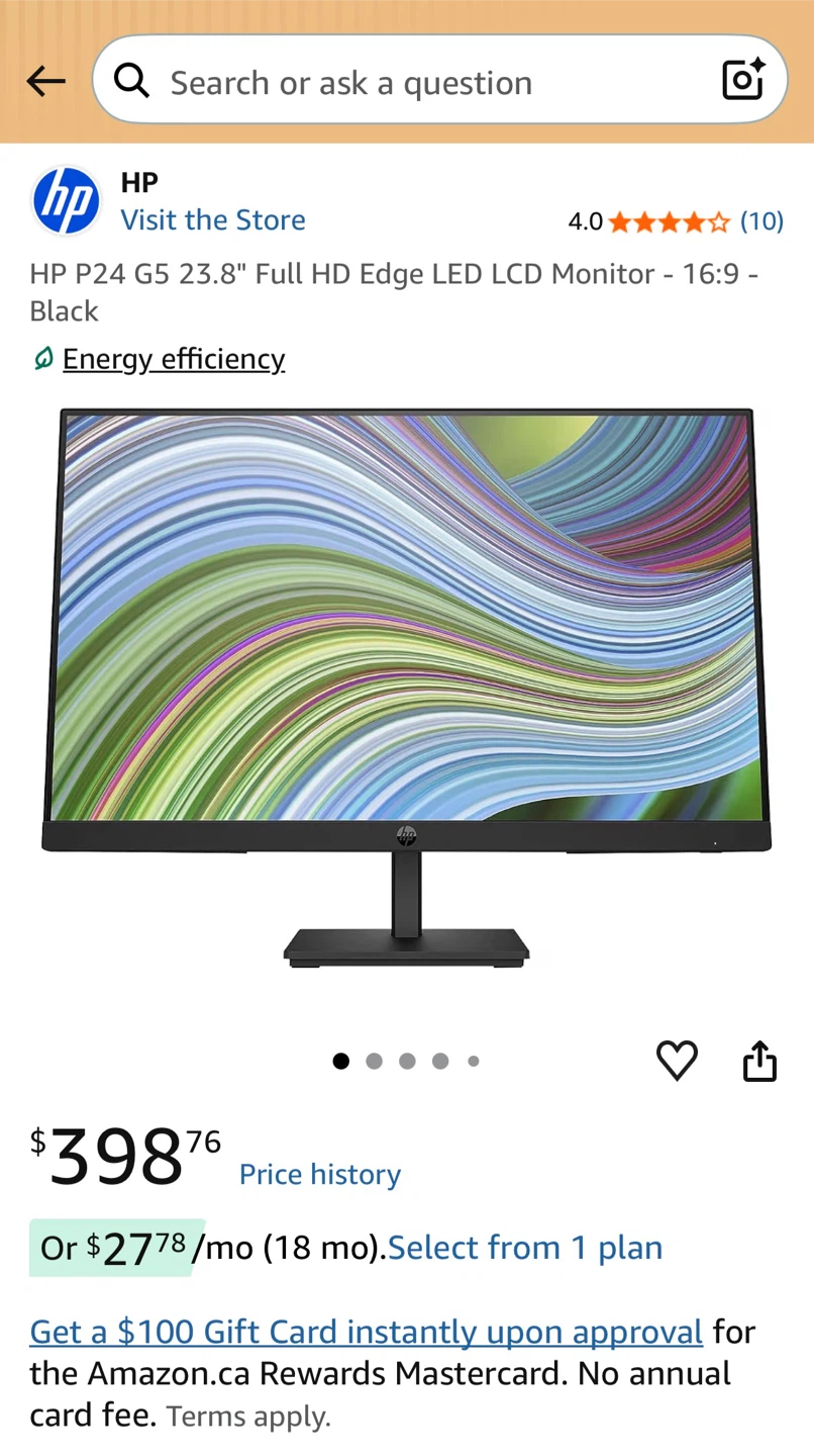 HP P24 G5 23.8" Full HD Monitor - photo 4