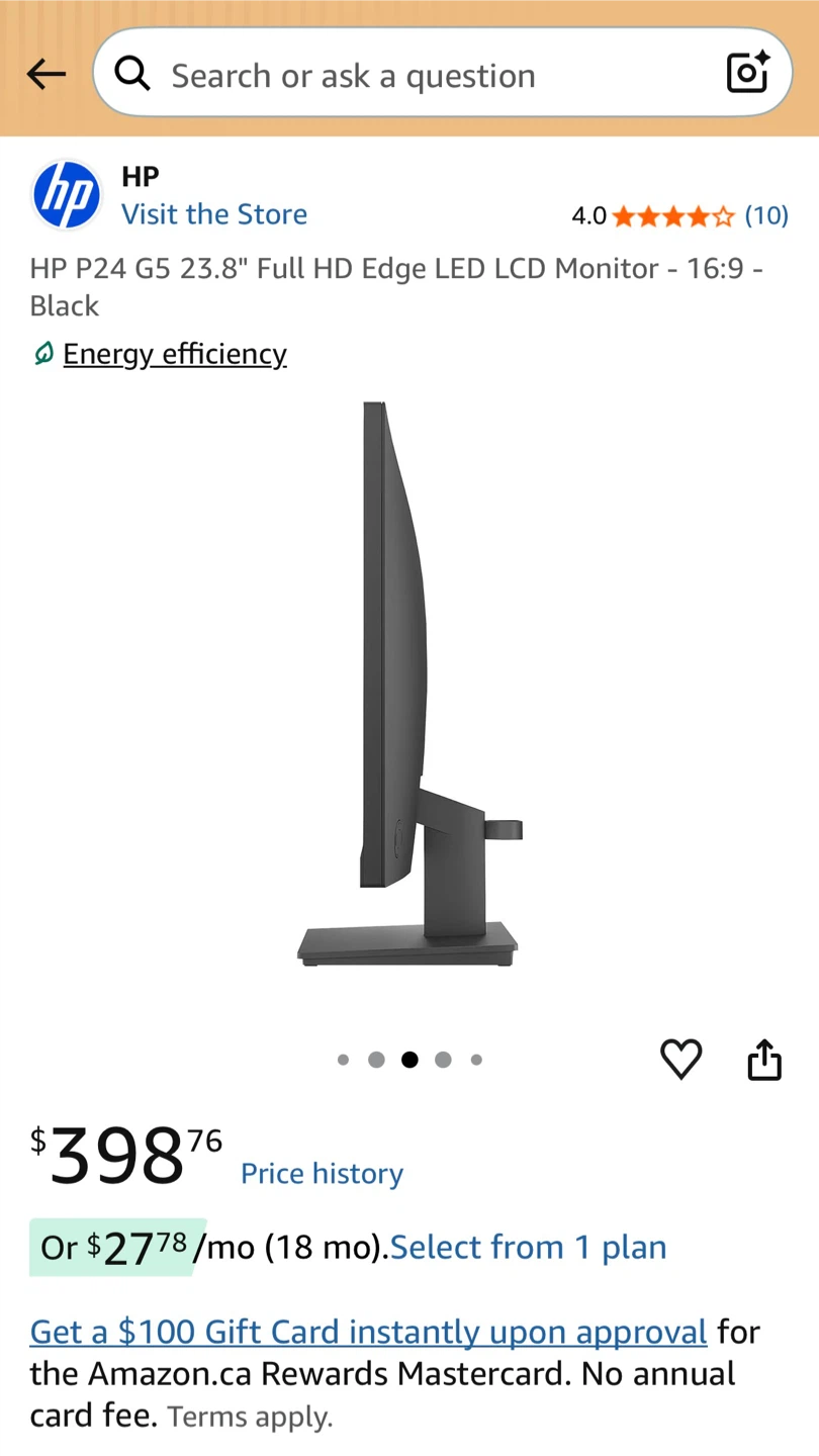 HP P24 G5 23.8" Full HD Monitor - photo 5