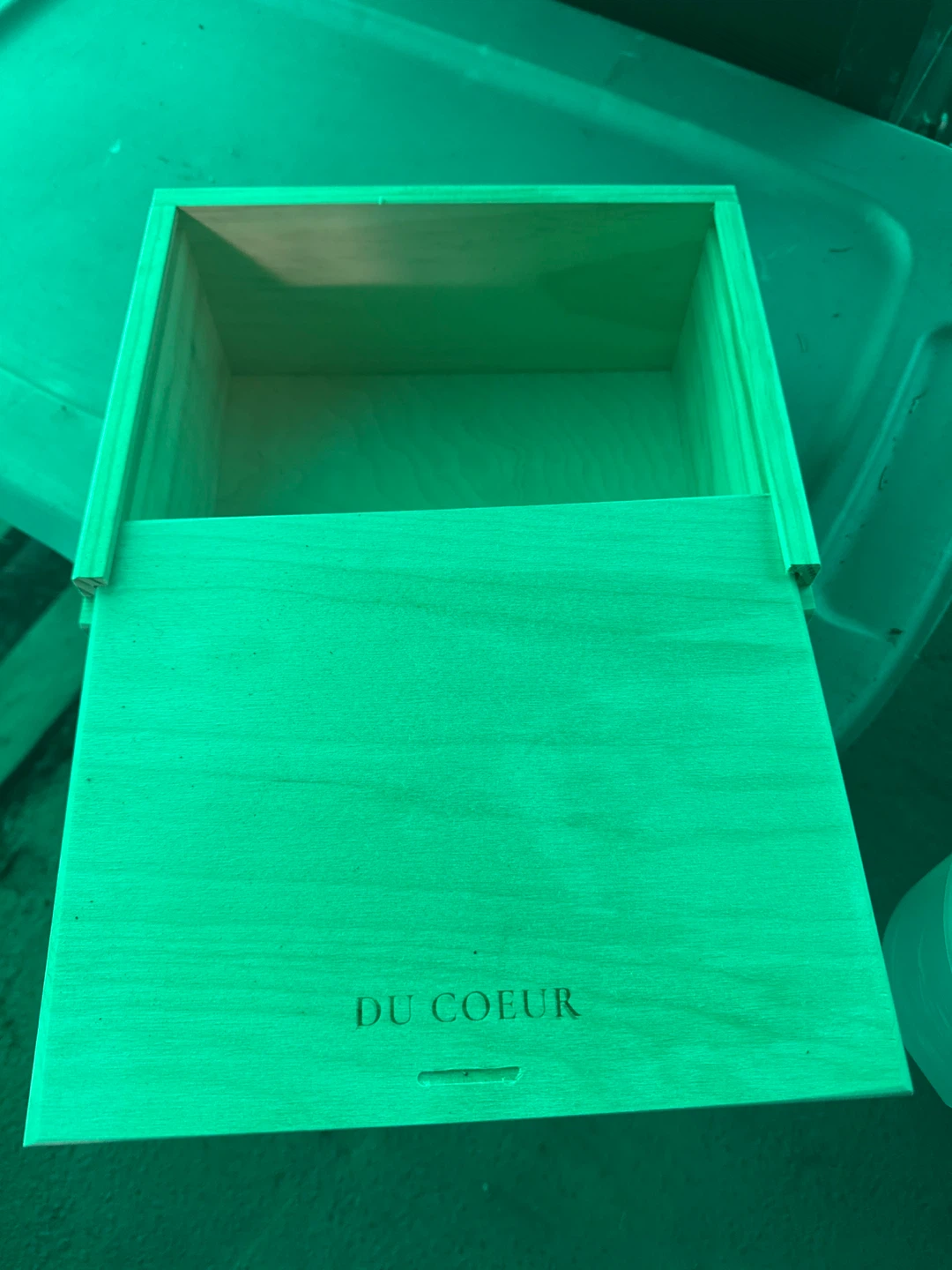 Du Coeur Wooden Storage Box