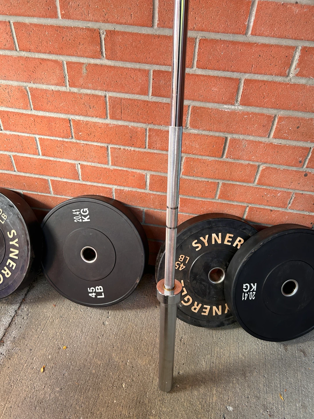 Olympus Barbell with Weight Plates - photo 3