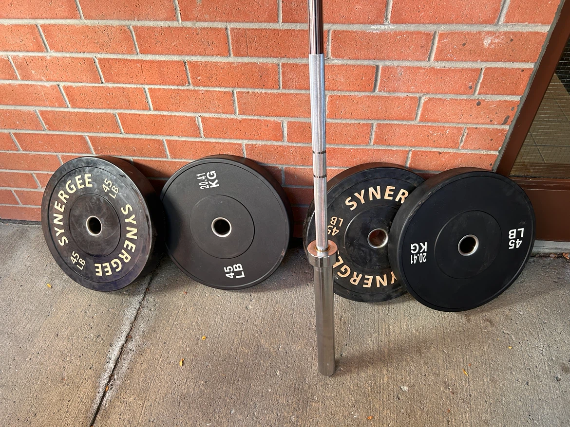 Olympus Barbell with Weight Plates - photo 4