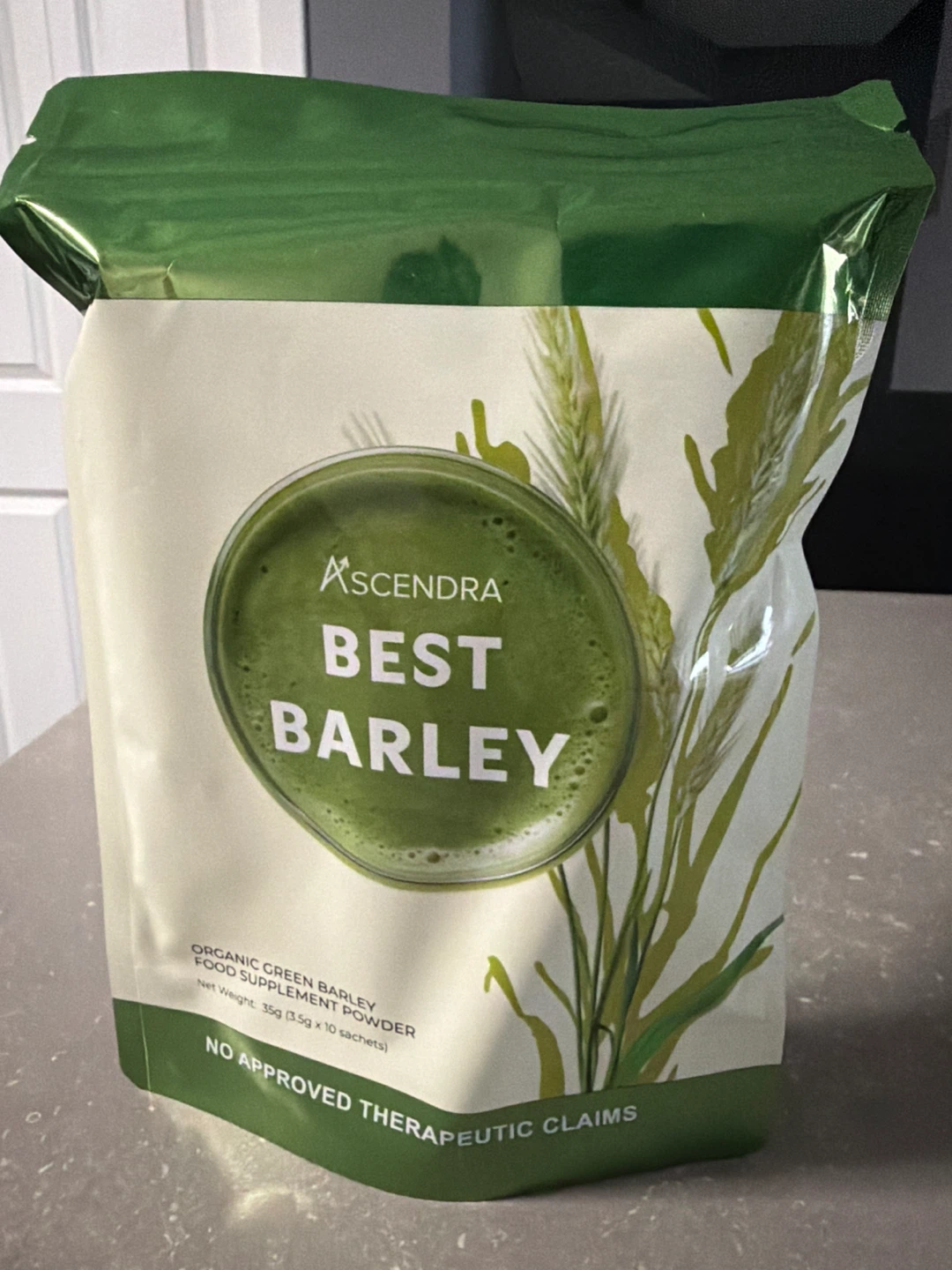 Ascendra Best Barley Organic Green Barley Powder