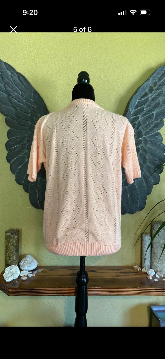 Short Sleeve Knit Sweater - photo 5