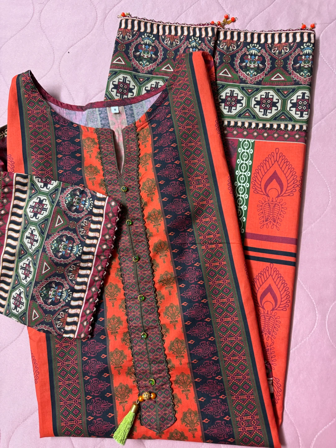 Pakistani trendy lawn kurti - photo 2