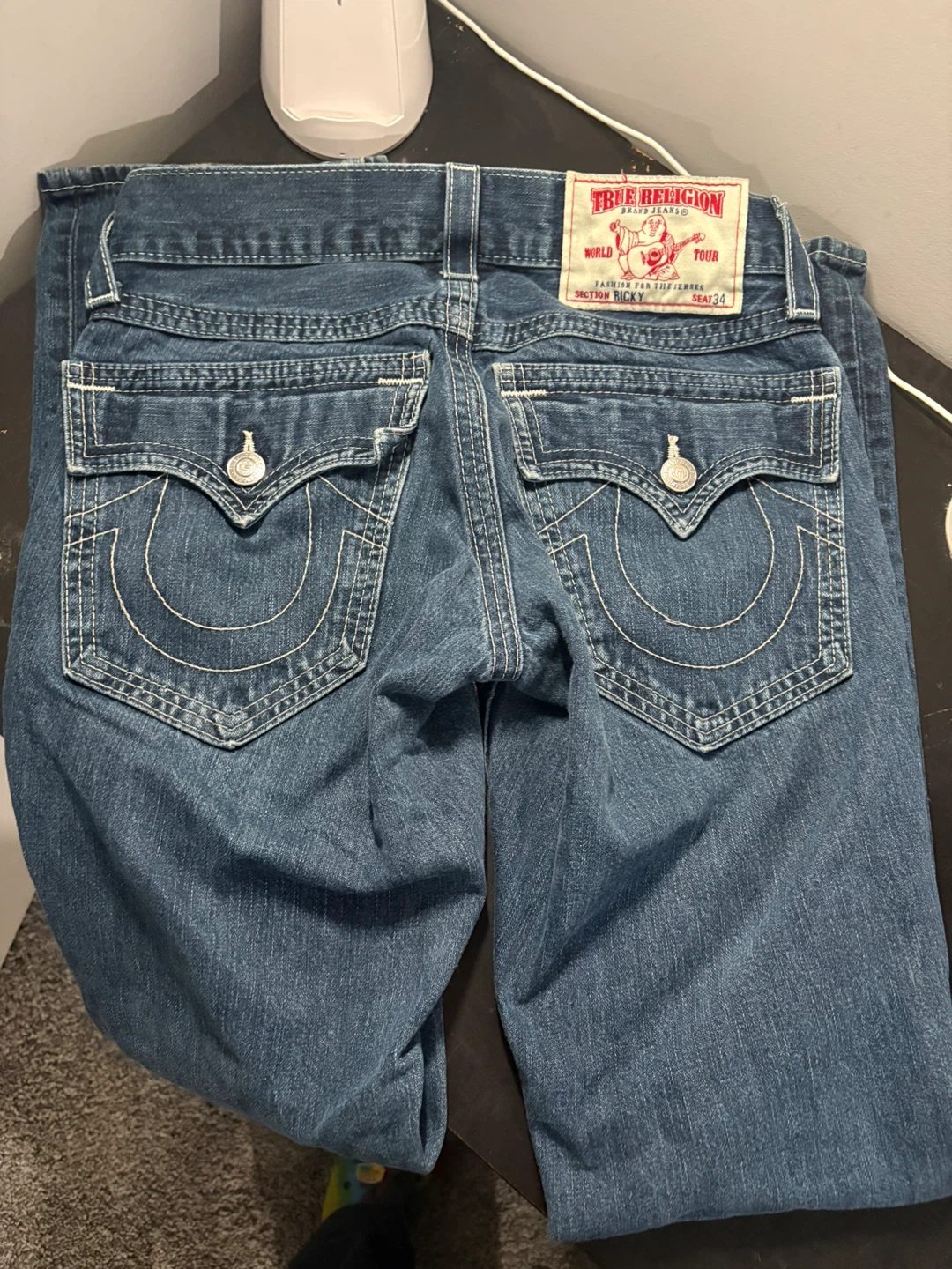 Jeans and winter boots