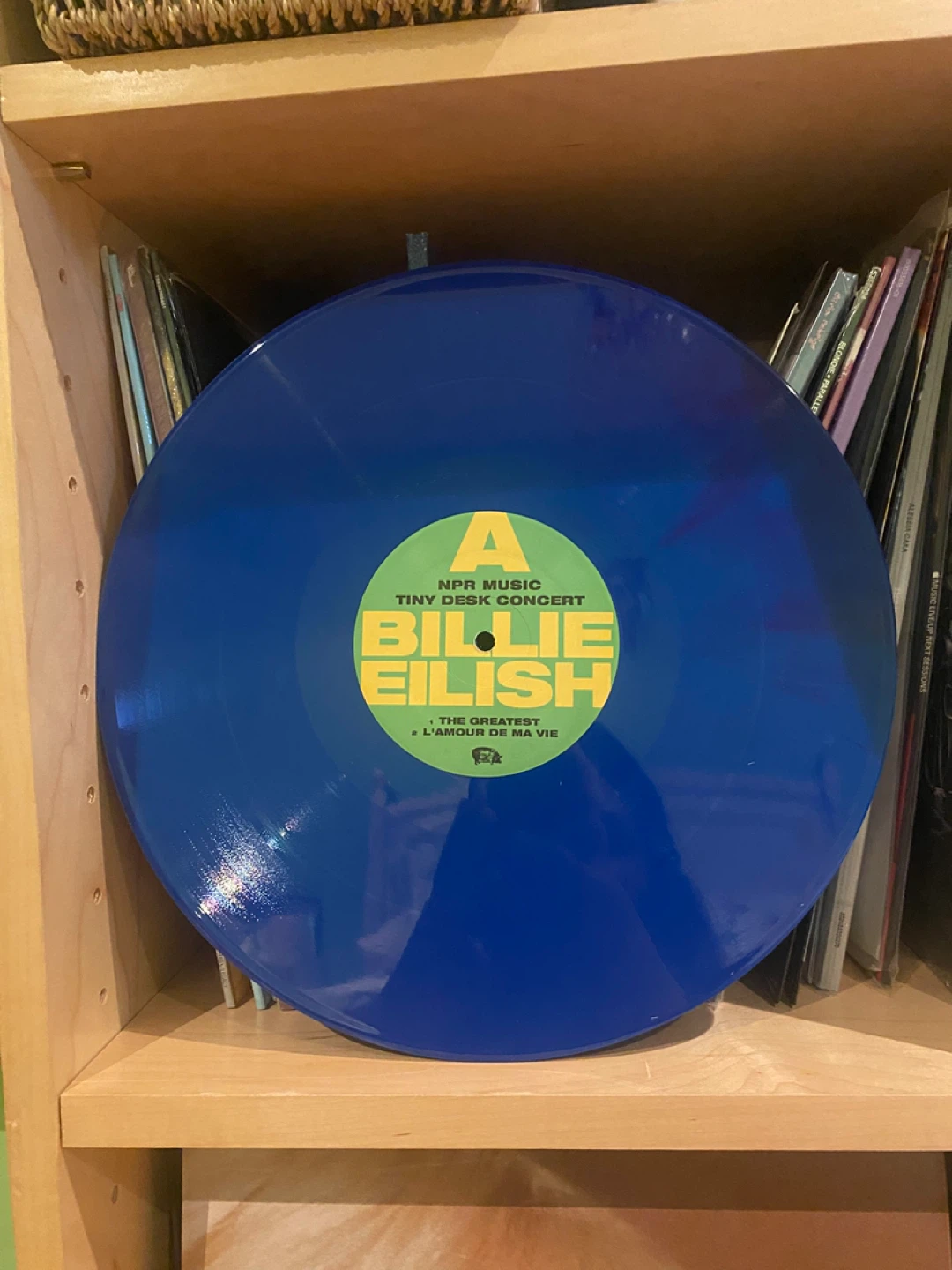 Billie Eilish NPR Music Tiny Desk Concert Vinyl Record - photo 3