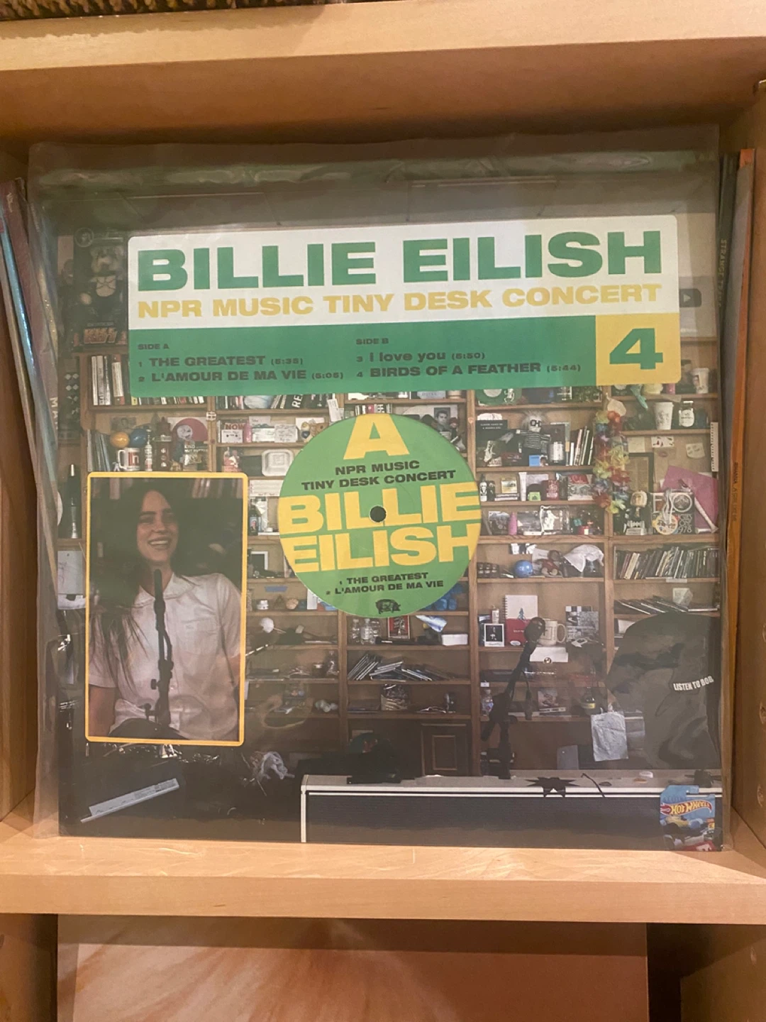 Billie Eilish NPR Music Tiny Desk Concert Vinyl Record
