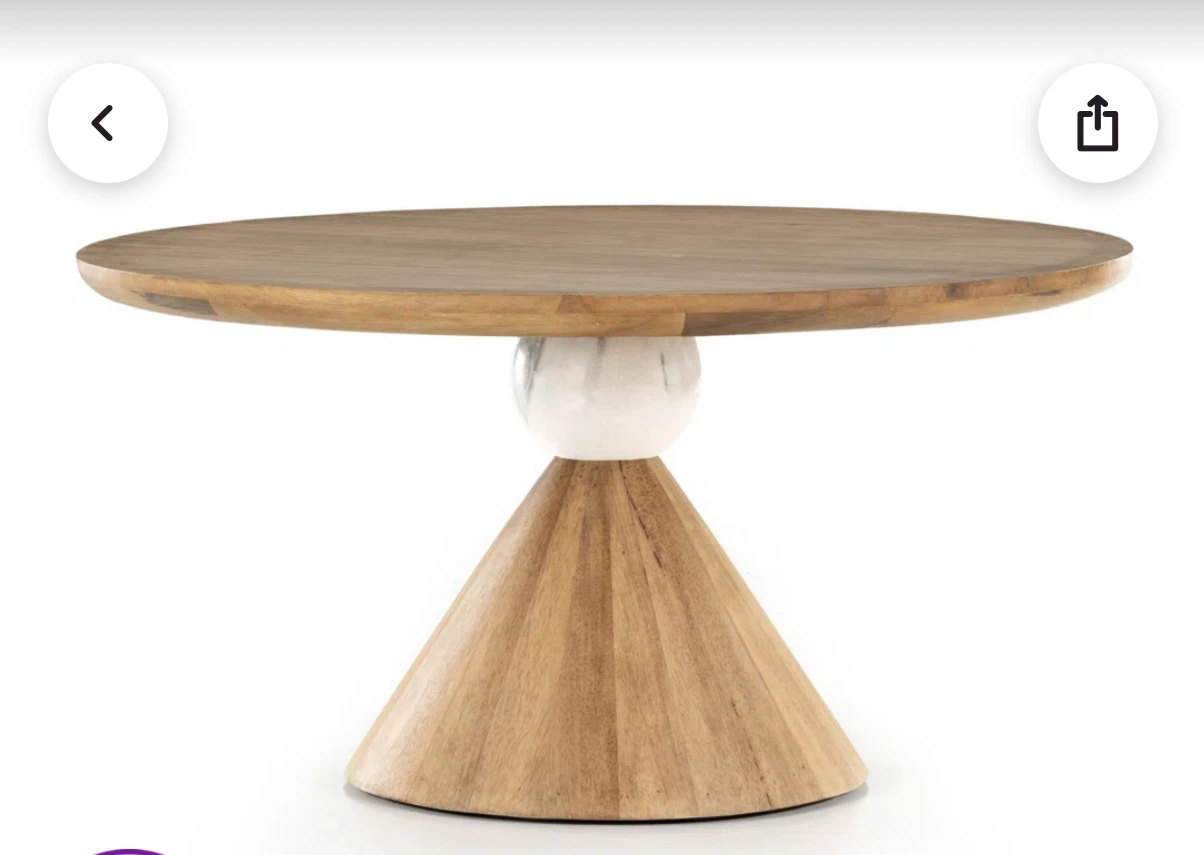 Round Dining Table - photo 4