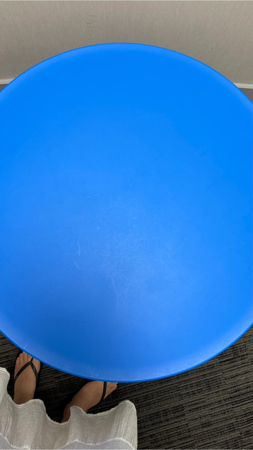 Kids blue ikea MAMMUT table - photo 3