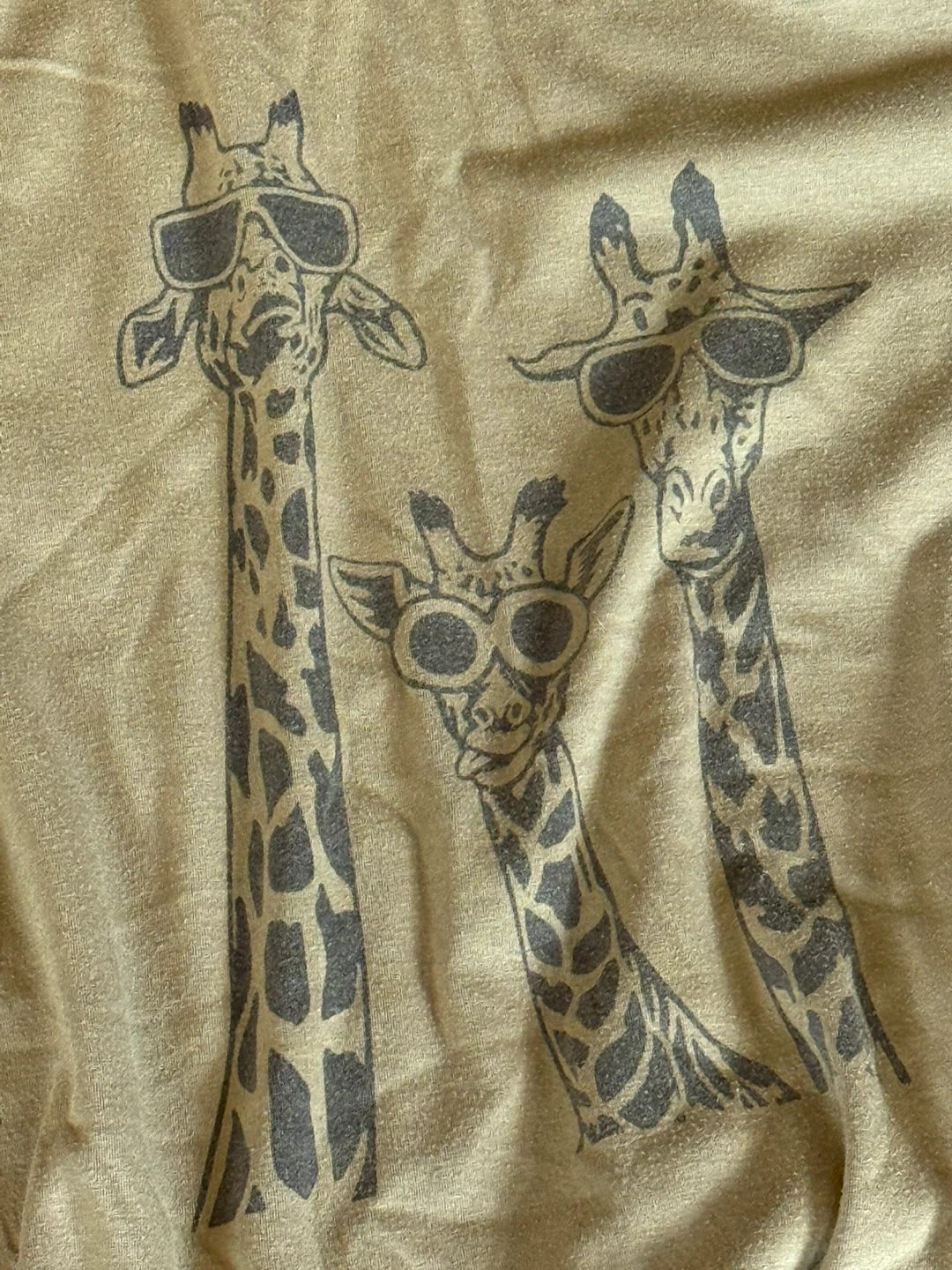 2 Graphic T-Shirts - Giraffes with Sunglasses - photo 4