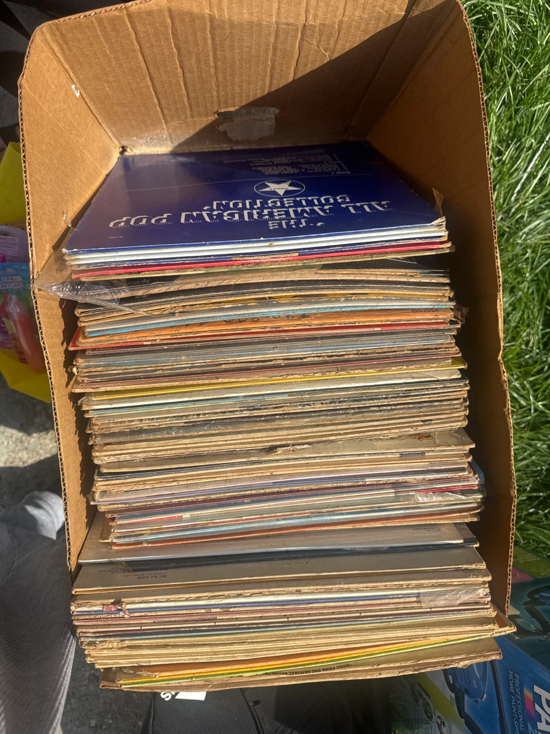 Large Collection of Vintage Vinyl Records