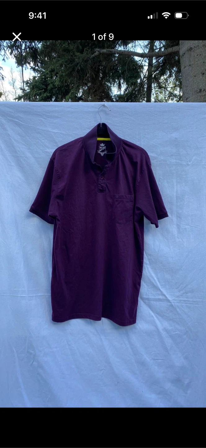 C&D London Purple Polo Shirt