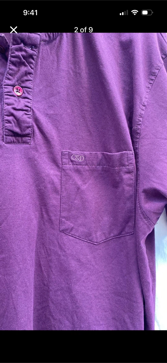 C&D London Purple Polo Shirt - photo 2