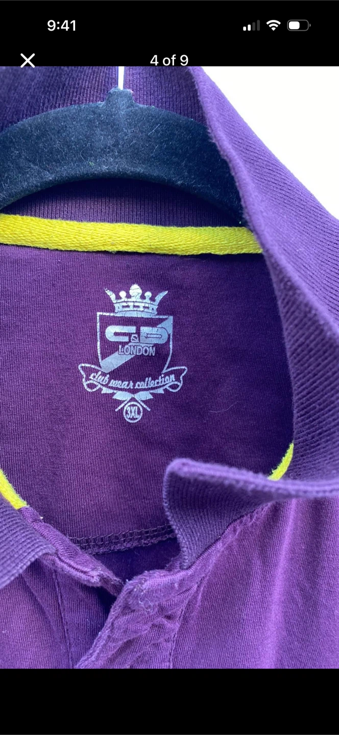 C&D London Purple Polo Shirt - photo 4