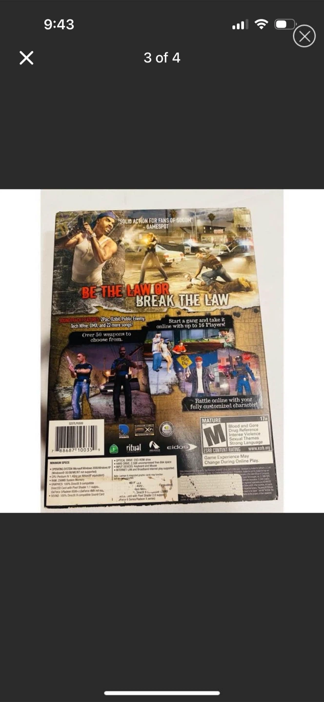 Pc Game 25 to Life - photo 3