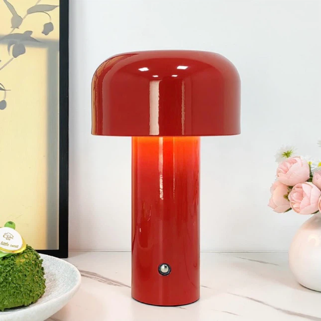 Red Mushroom Table Lamp