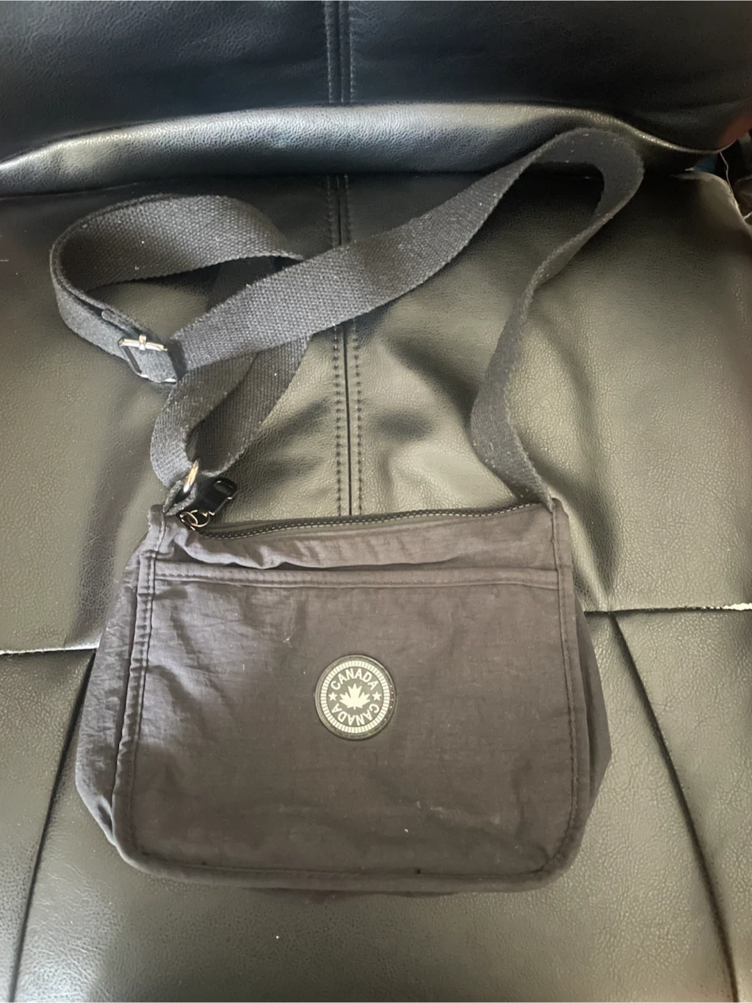 Black Canada Crossbody Bag