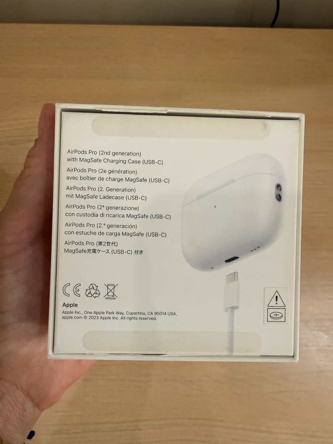 Apple AirPods Pro (2nd generation) with MagSafe Charging Case