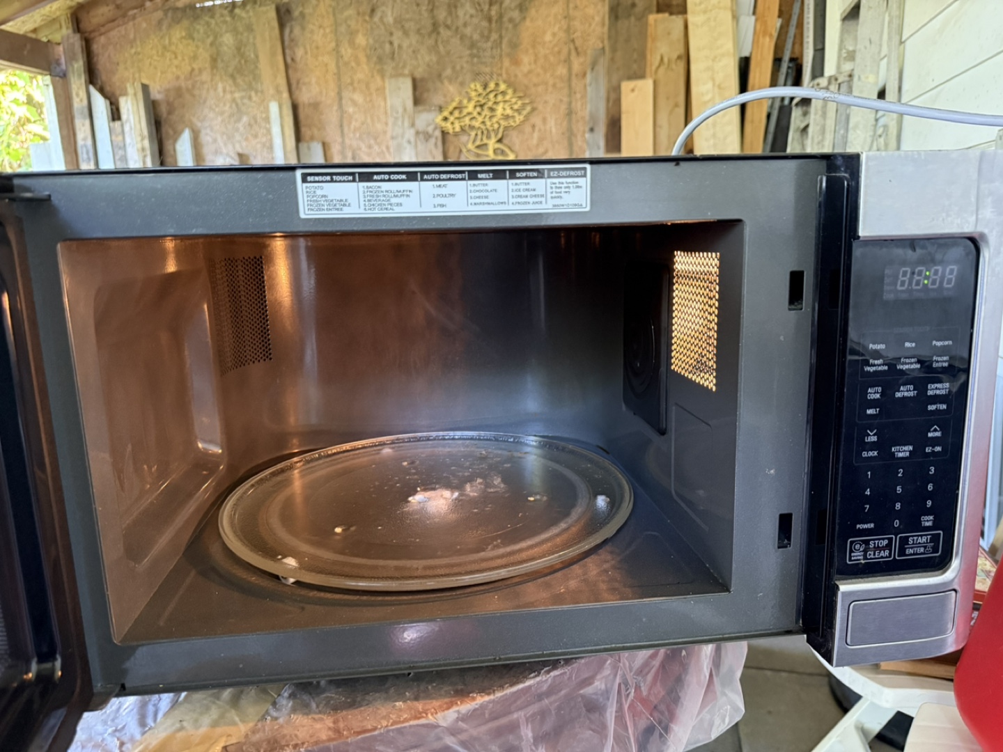 LG Stainless Steel Microwave - photo 2