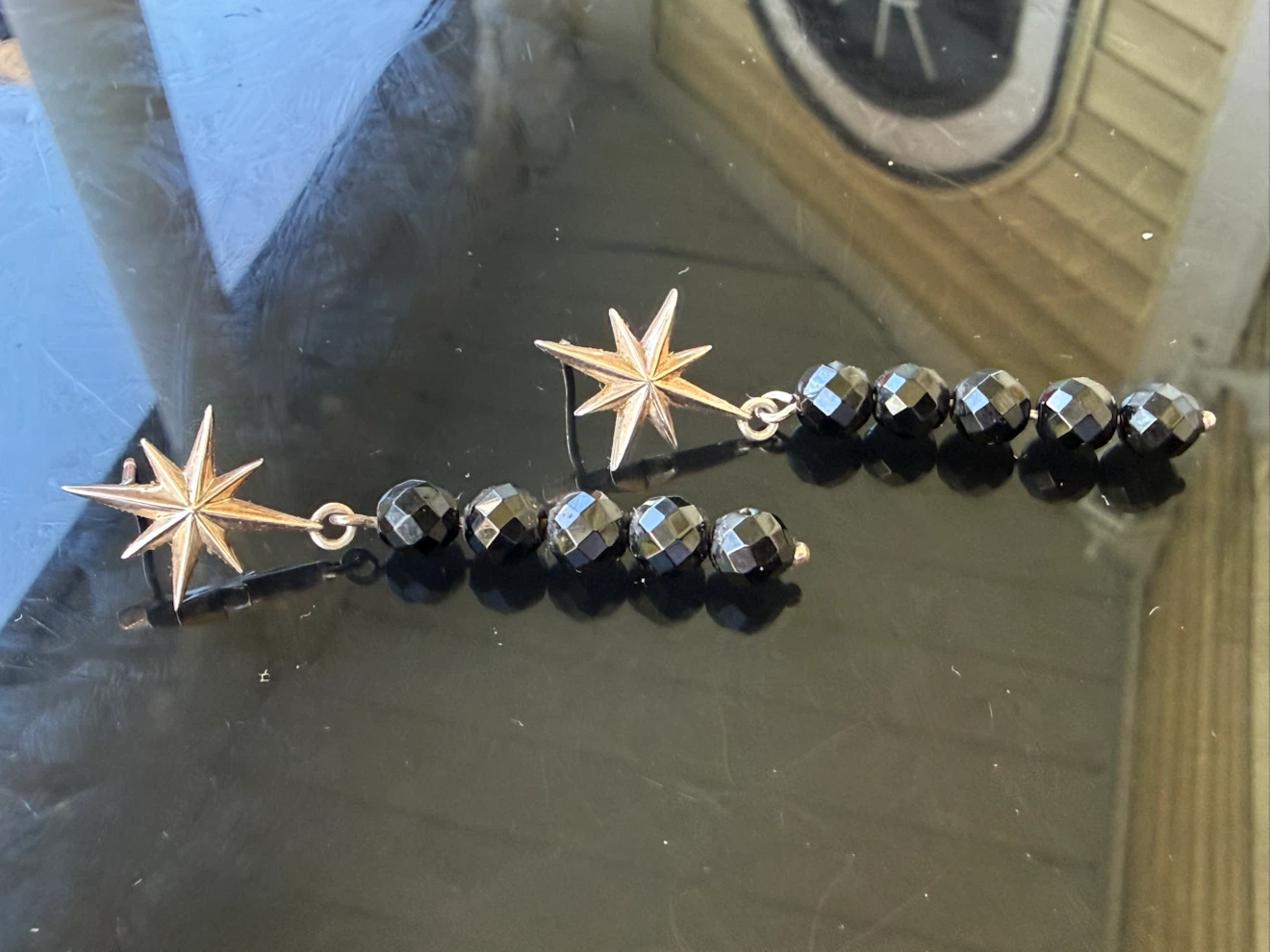 Stolen Girlfriends Club 925 Sterling Silver + Onyx Earrings