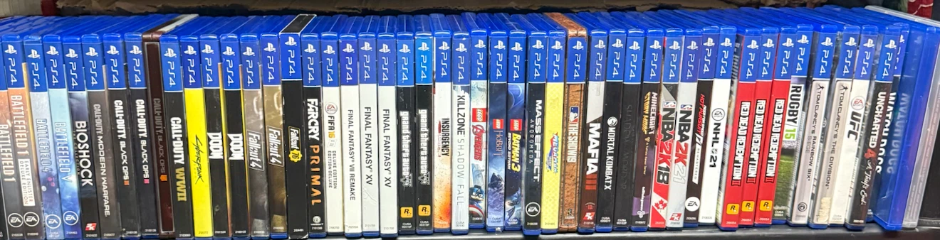PS4 Games for Sale (Prices in Description)