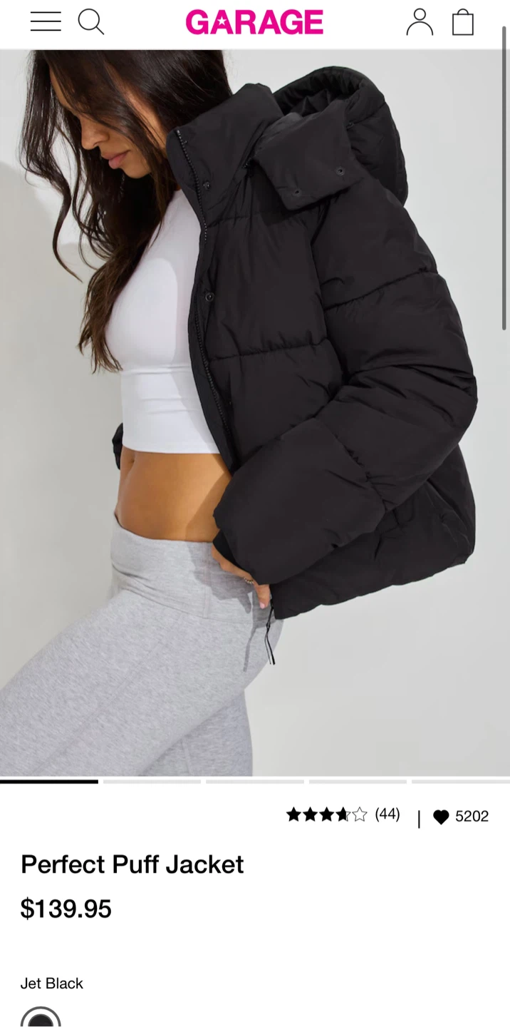 Garage Perfect Puff Jacket