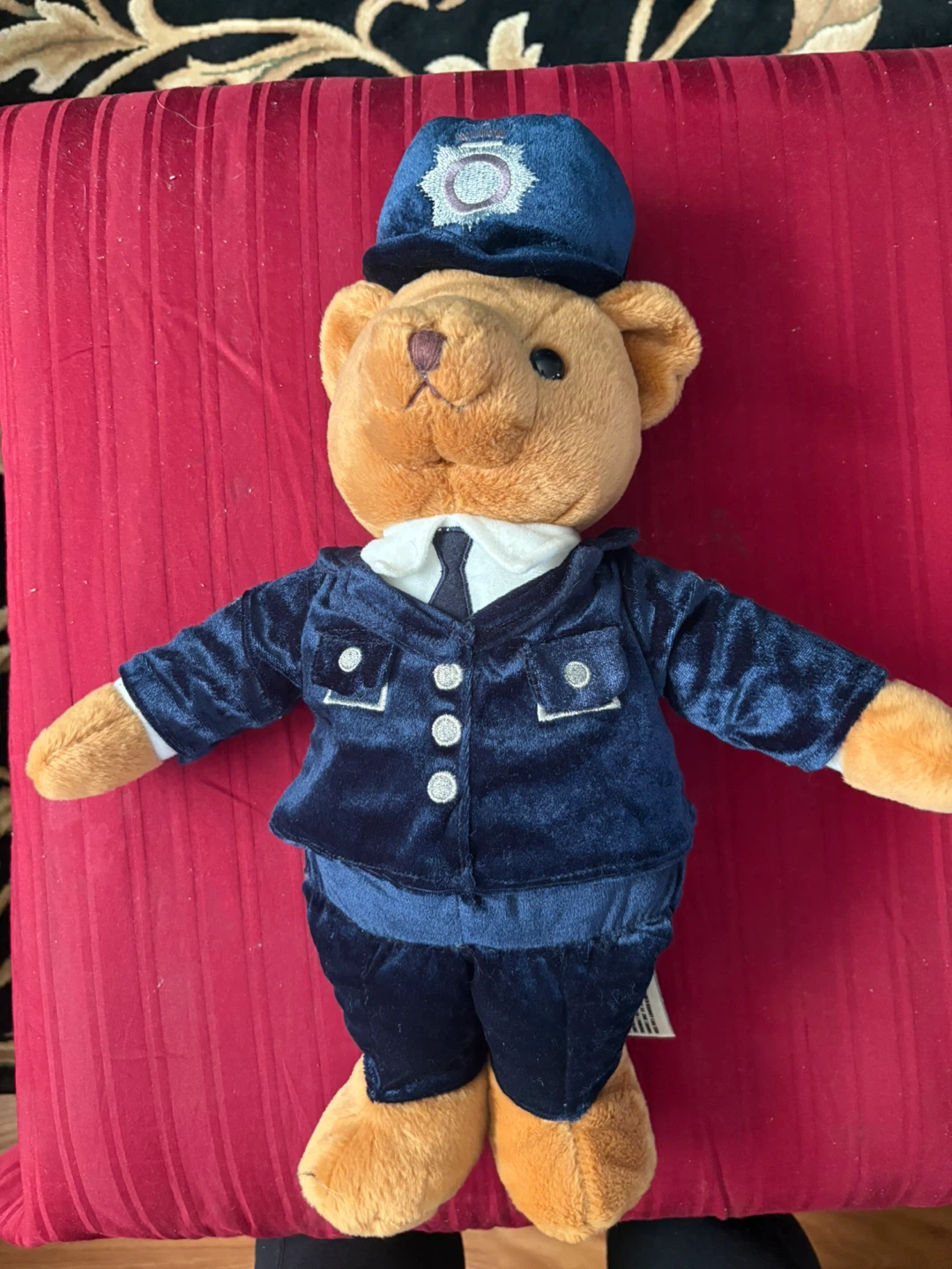 Simply Soft Collection Police Bear Plush Toy