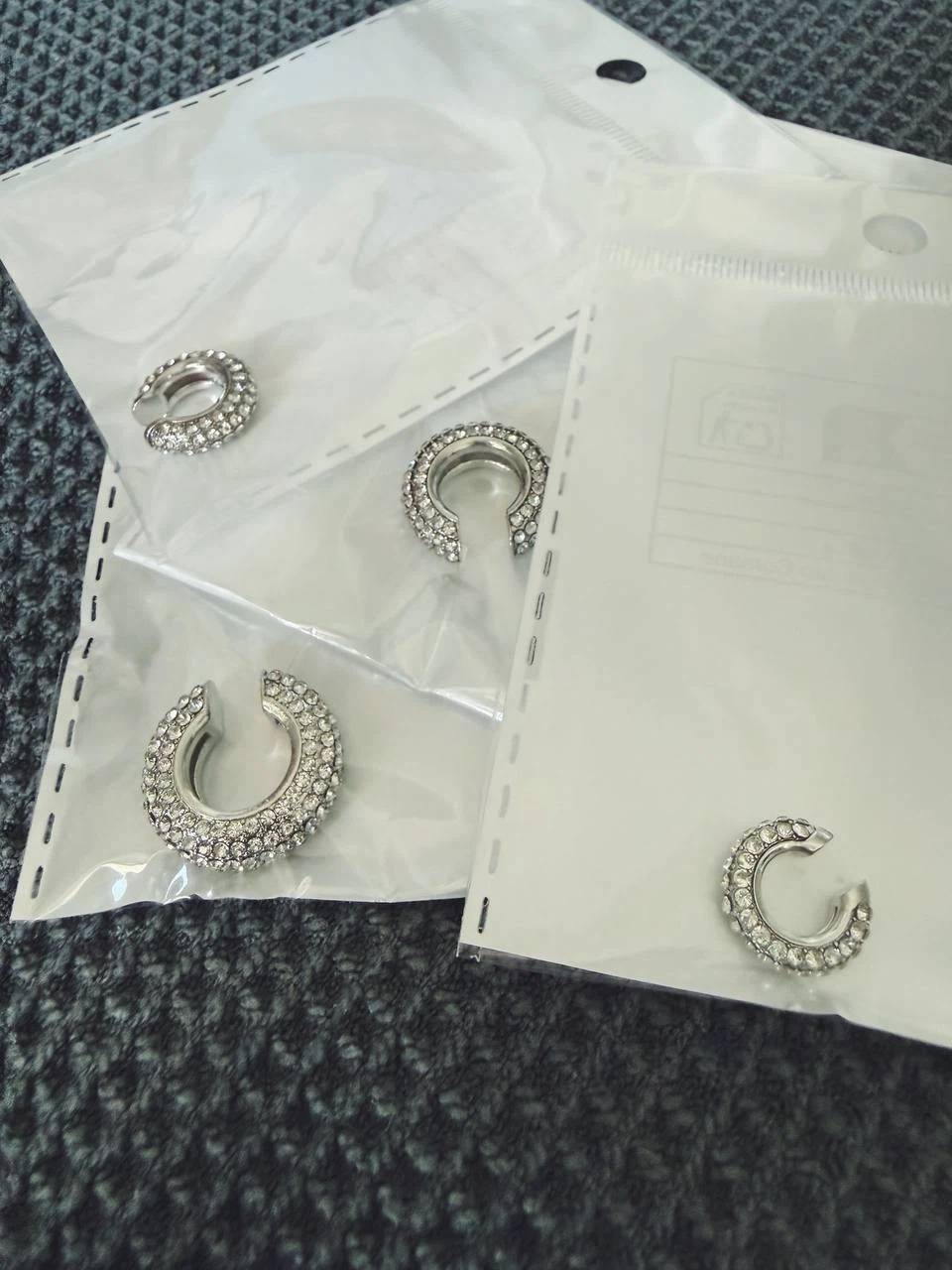 Crystal Ear Cuff Set – 4 Pcs - photo 3