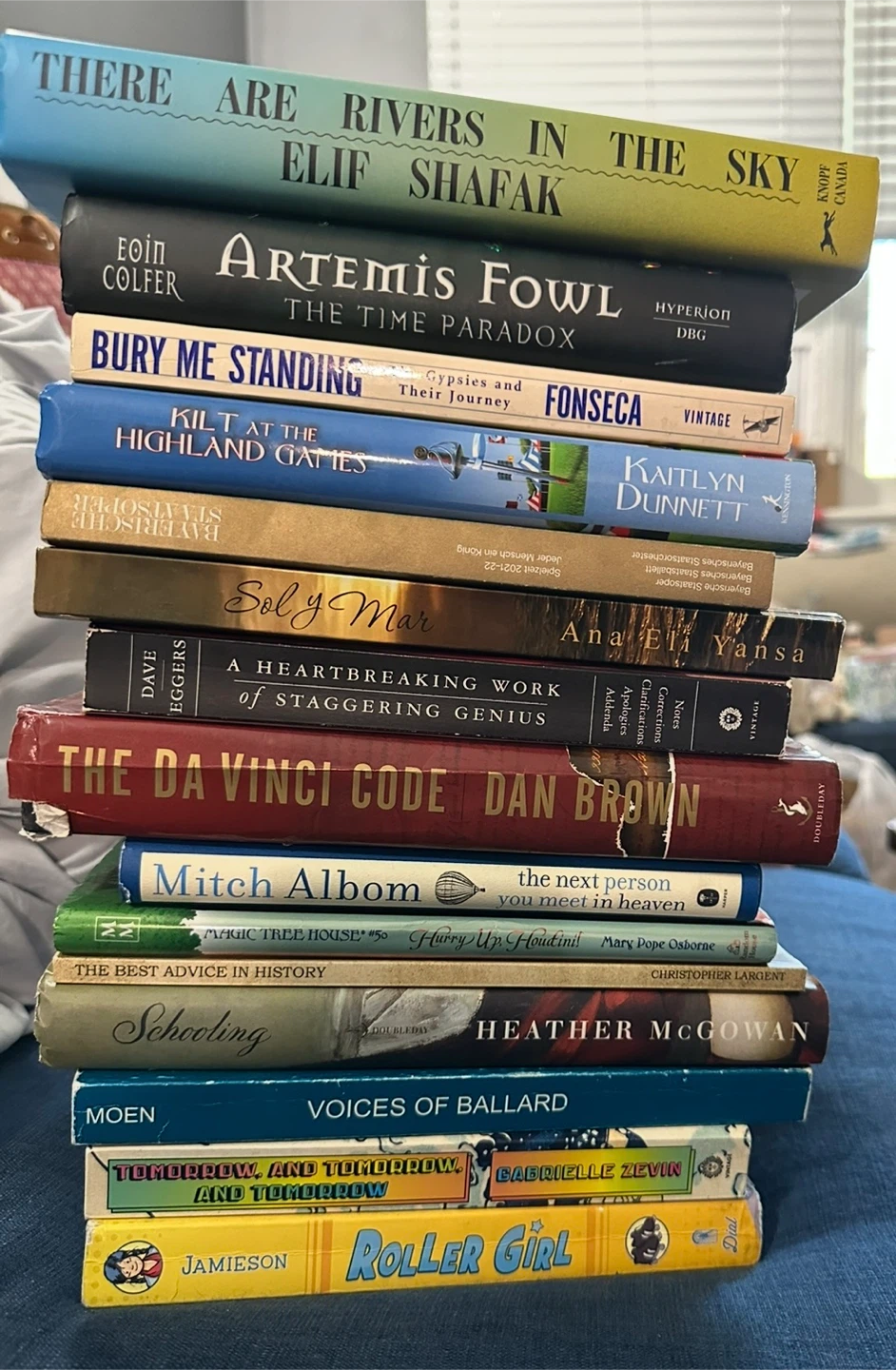 Books $1 a piece. Pick the ones you want.